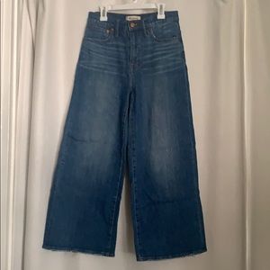 Madewell wide leg crop